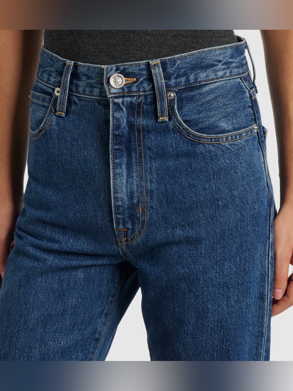 SLVRLAKE London High-rise straight Jeans